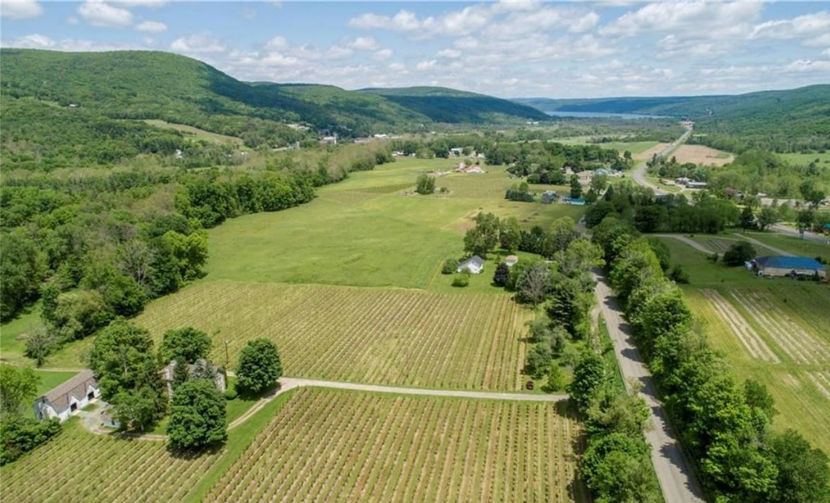 50-Acre Vineyard Luxe 1880s Finger Lakes Home