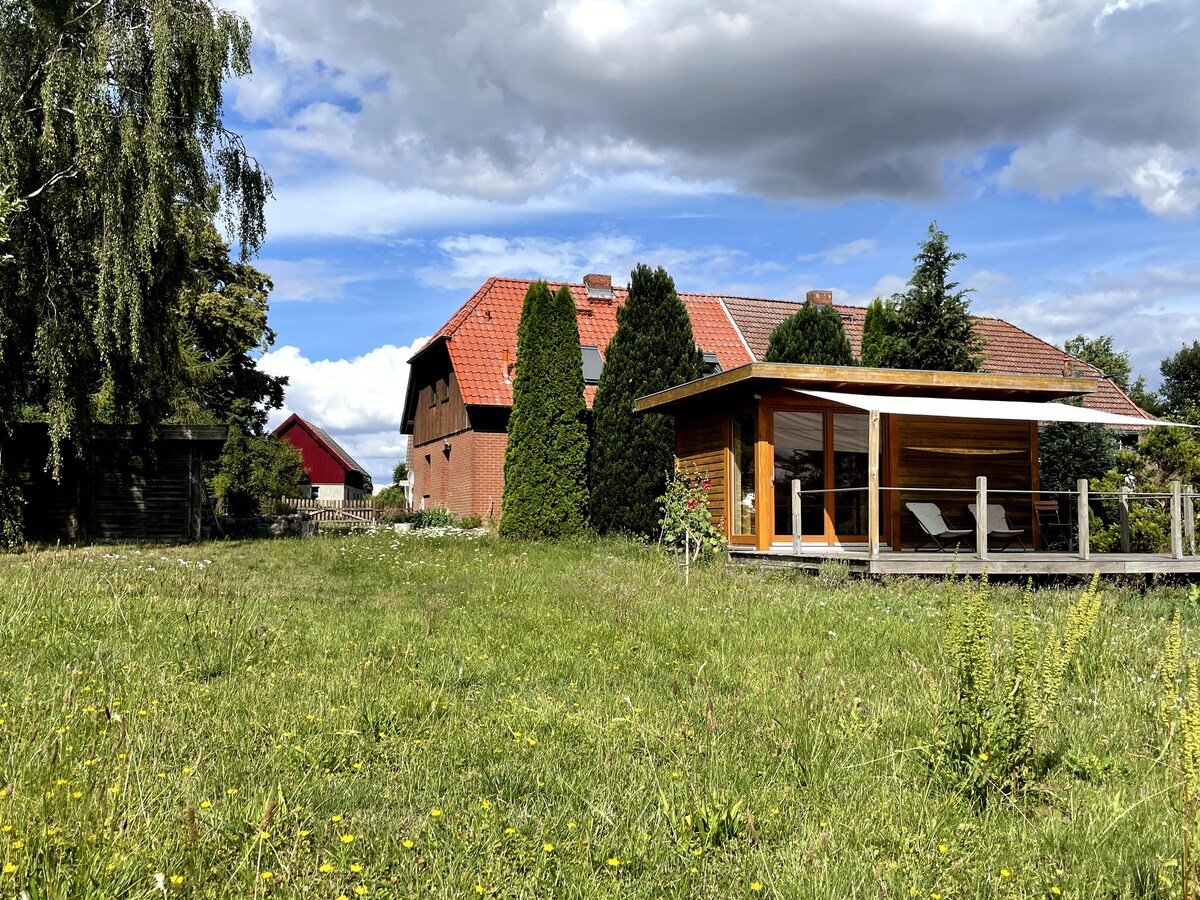 Ferienhaus  mit Sauna am Nationalpark Müritz