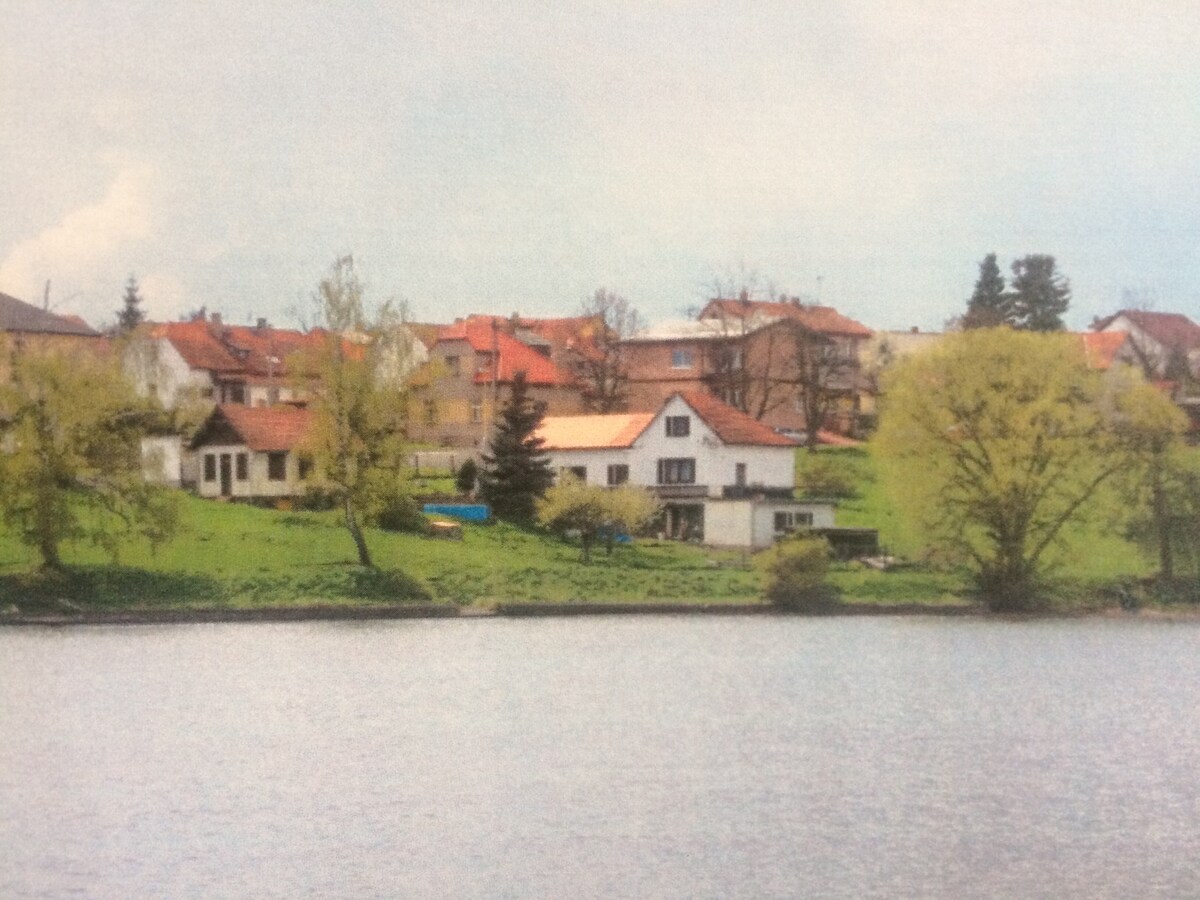 Lake house Dobříš near Prague