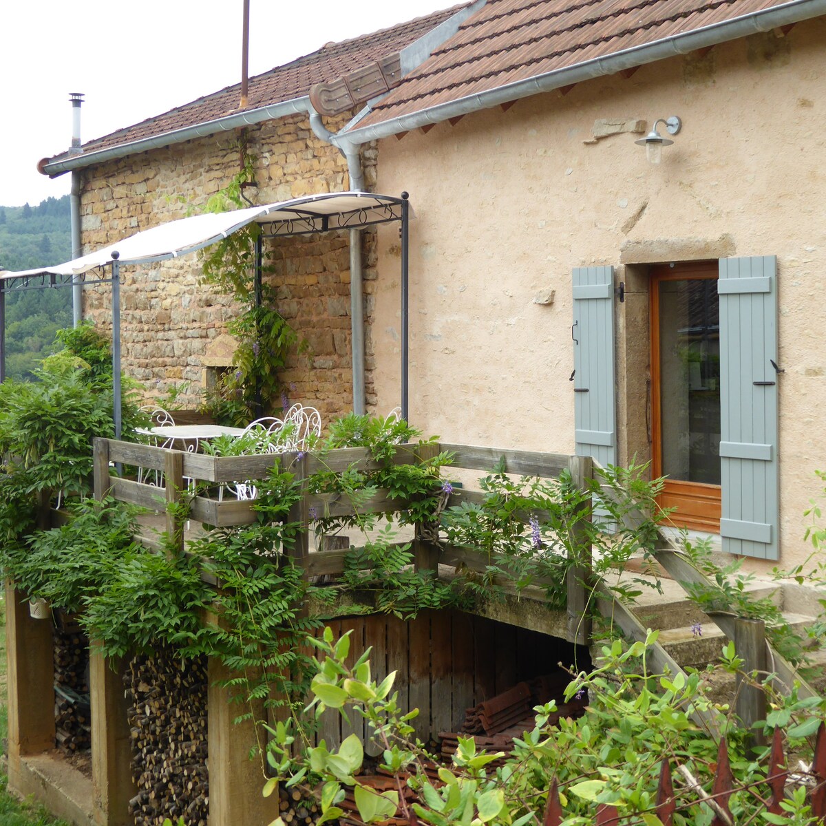 Le jardin de Beautête near Cluny