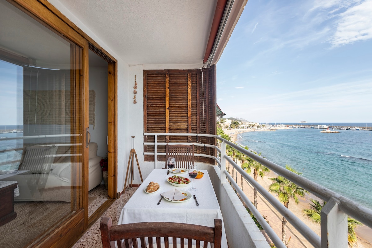 地中海海景-令人惊叹的双卧室公寓。