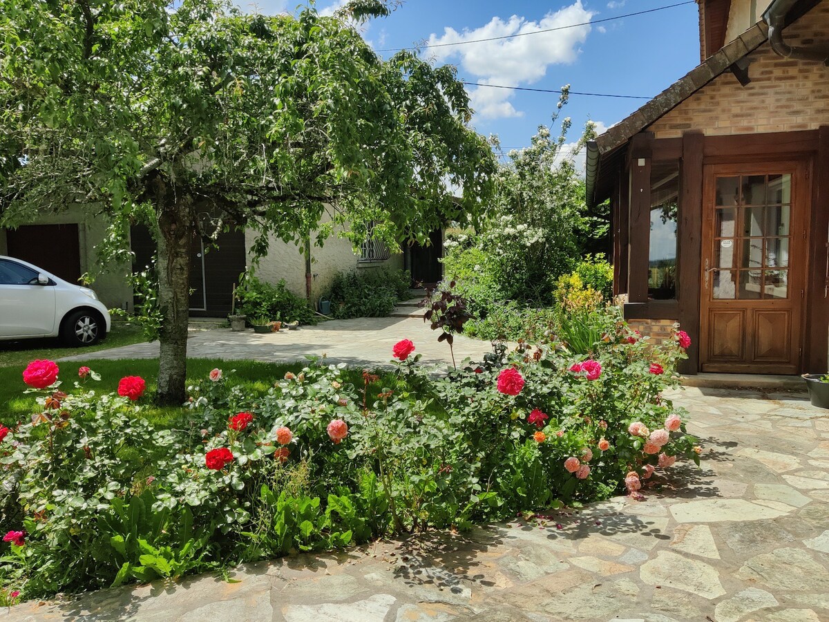 2 chambres d'hôtes dans un cadre idyllique