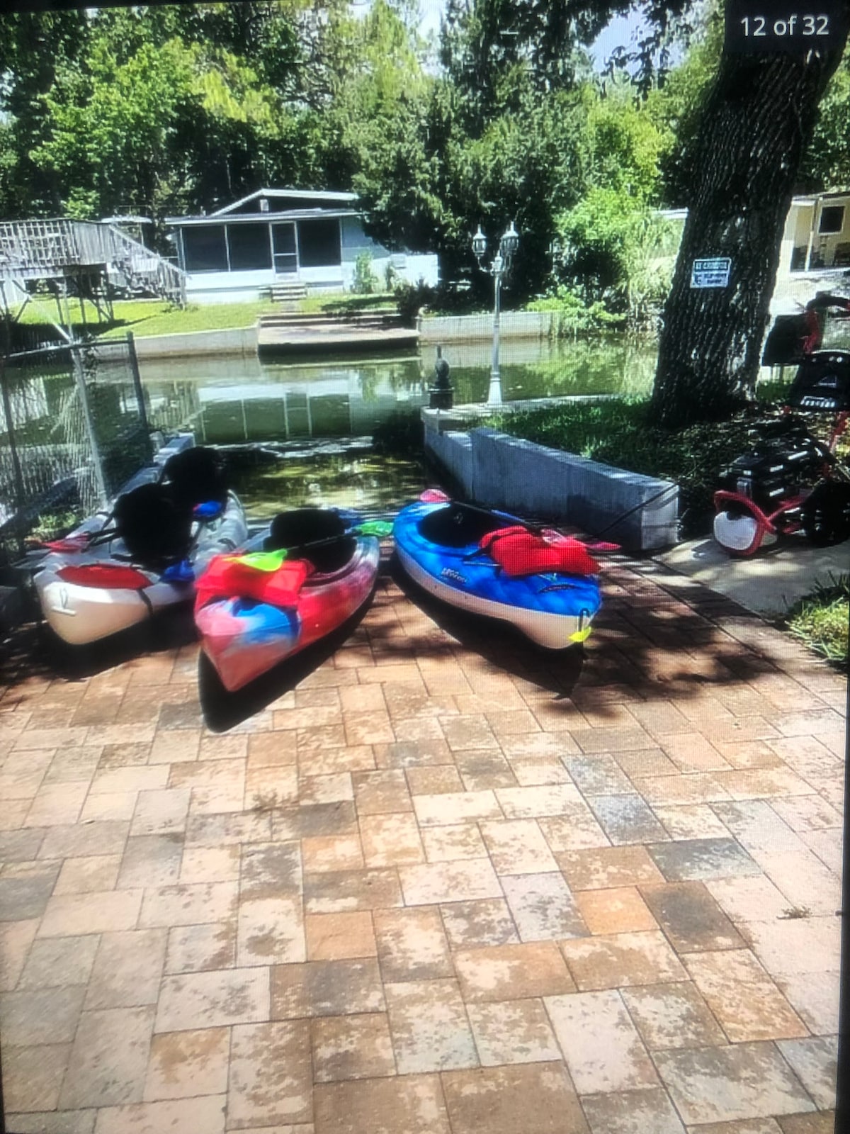 Mermaid Manor Palms, Dock, ramp, kayaks ScallopS!