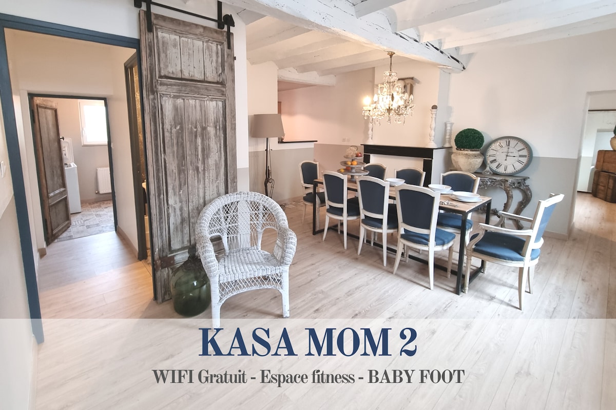 KASA MOM 2 - House -足球桌-健身房