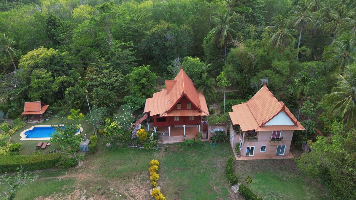 Piman Pu Lek ，海景和山景别墅