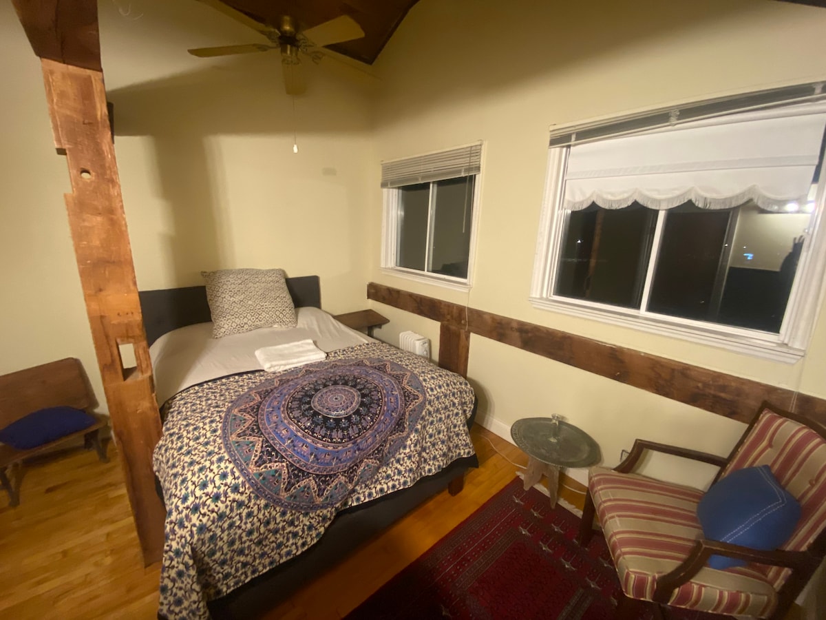 Falls View Double Bedroom in Historic Old Mill