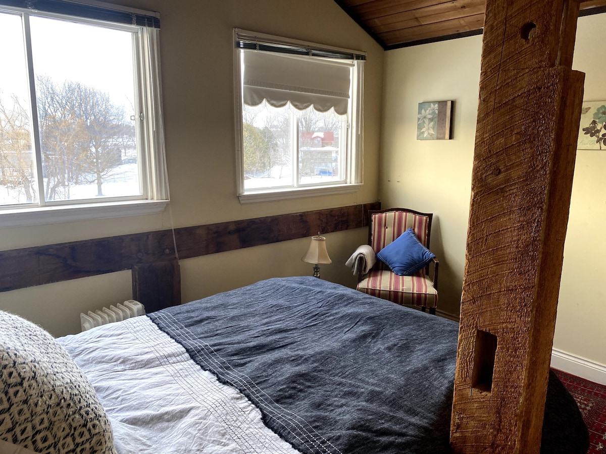 Falls View Double Bedroom in Historic Old Mill