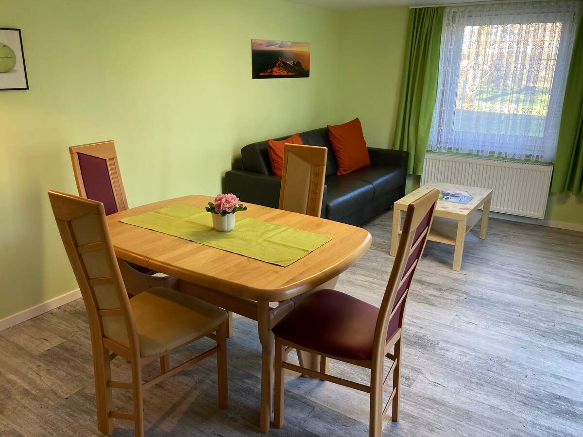 Ferienwohnung Westerwald Meudt mit 1200 qm Garten