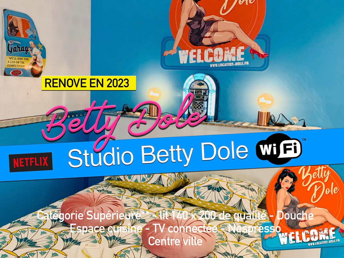 ★Studio Betty Dole★ centre ville - Wifi Netflix
