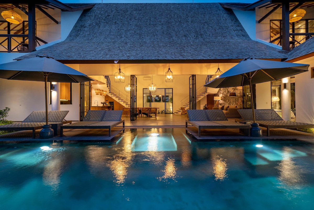PROMO! Luxury 4BD Pool Villa, Pererenan Beach