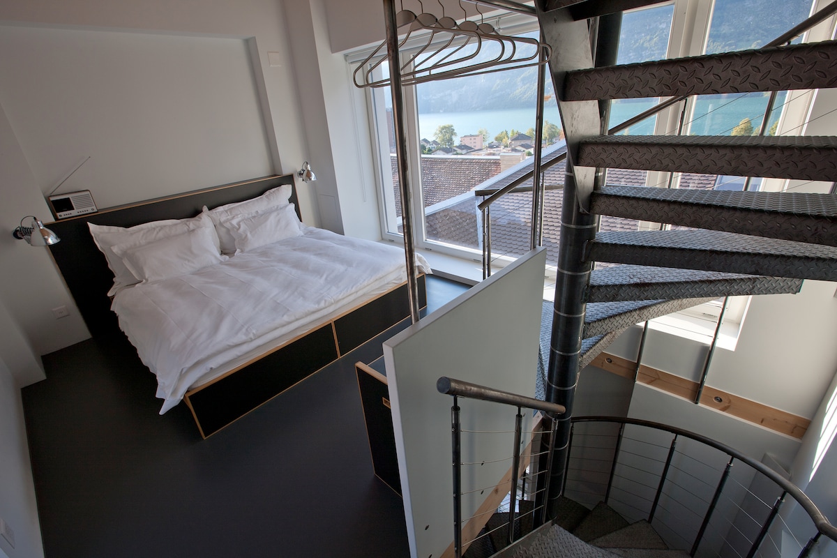 loftsuite turmloft | lofthotel on Lake Walen