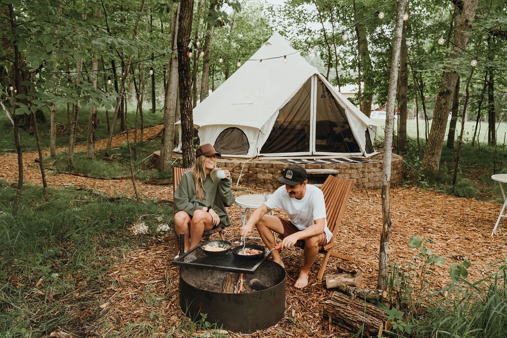 Birch Tent at The Grove Glamping