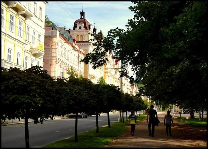 Mariánské Lázně的民宿