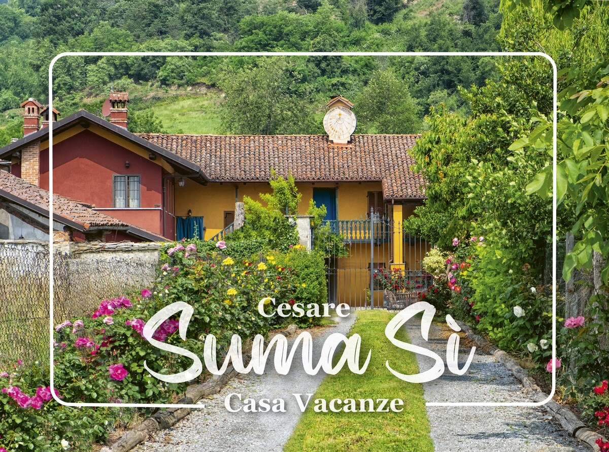 Casa Cesare - con 2000 mq. di giardino per voi