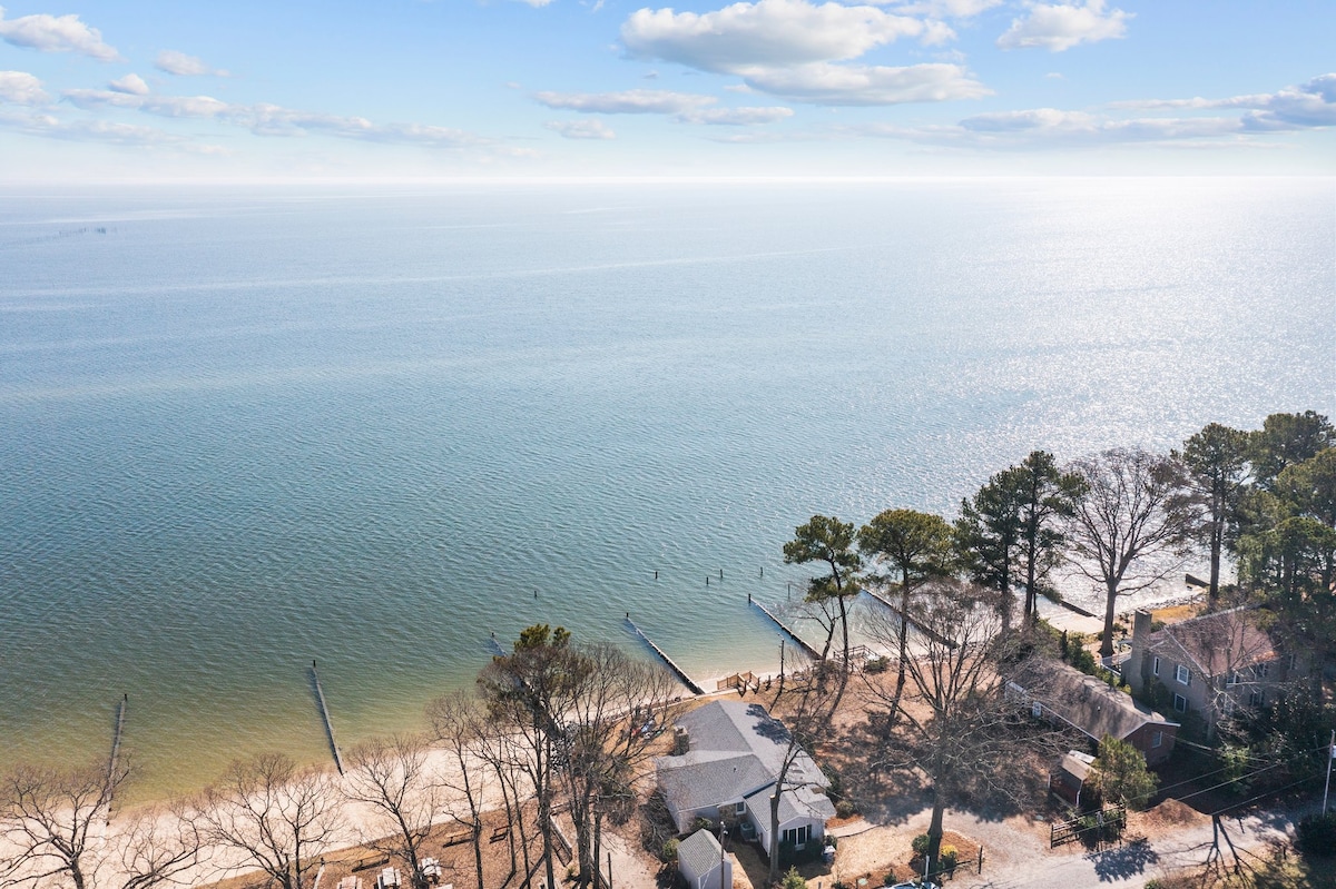 带您专属私人海滩的海滨海湾小屋