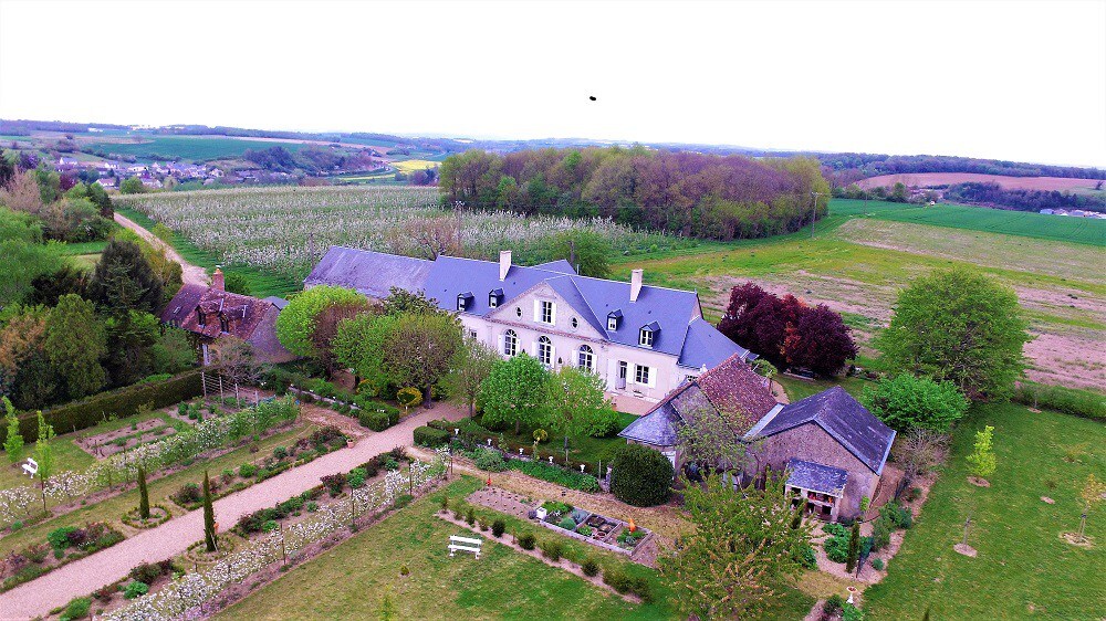 Gîte 5 pers. dans une demeure historique sur parc.