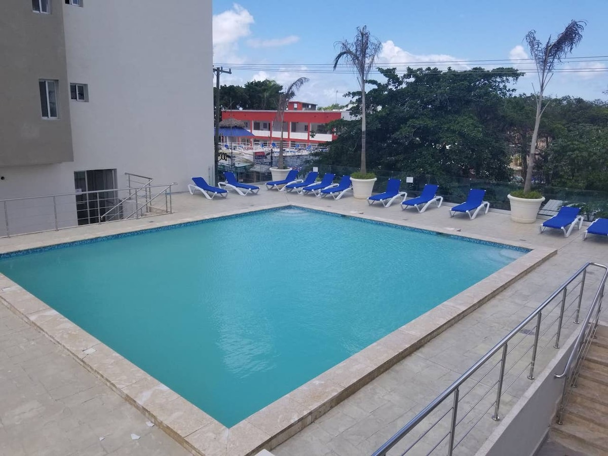 Lovely 2 Bedroom Condo with Pool
In Boca chica