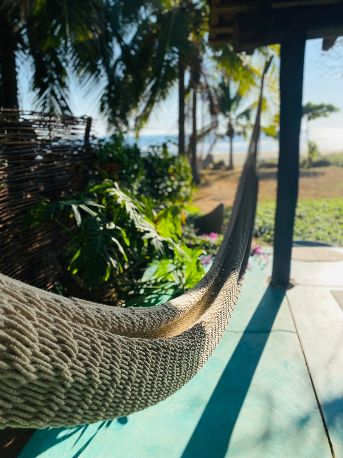 Private Beach Front Palapa | Wi-Fi, A/C | Unique