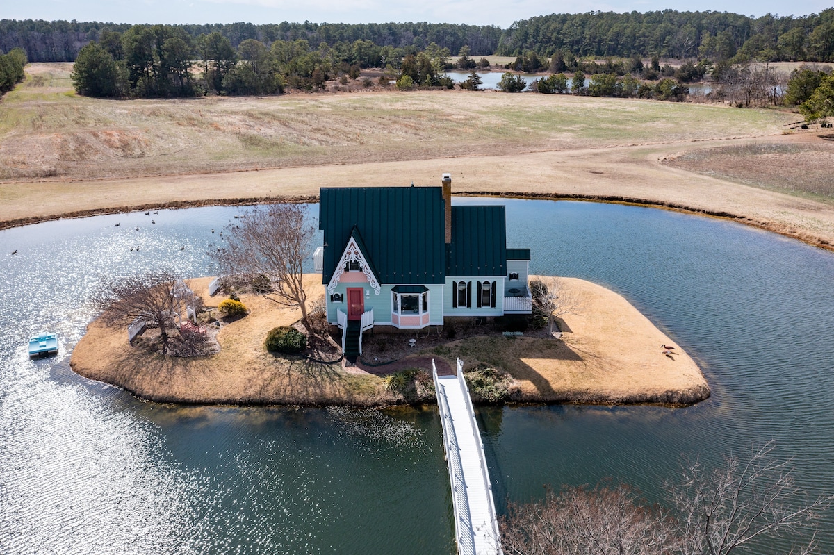 漂亮的Byrd Cottage ，维多利亚海湾度假胜地！