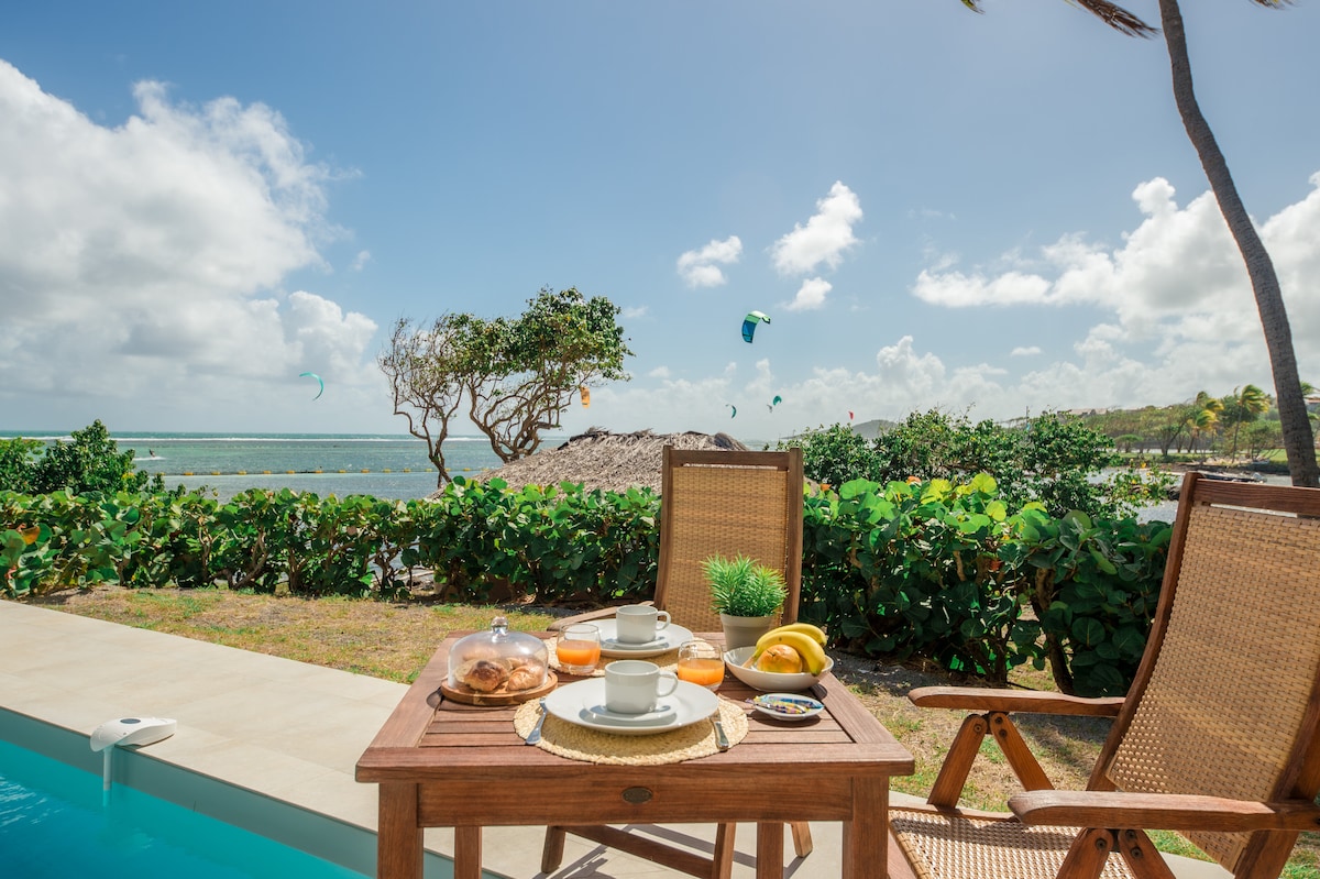 Suite Anagani 119 piscine privée, plage et vue mer