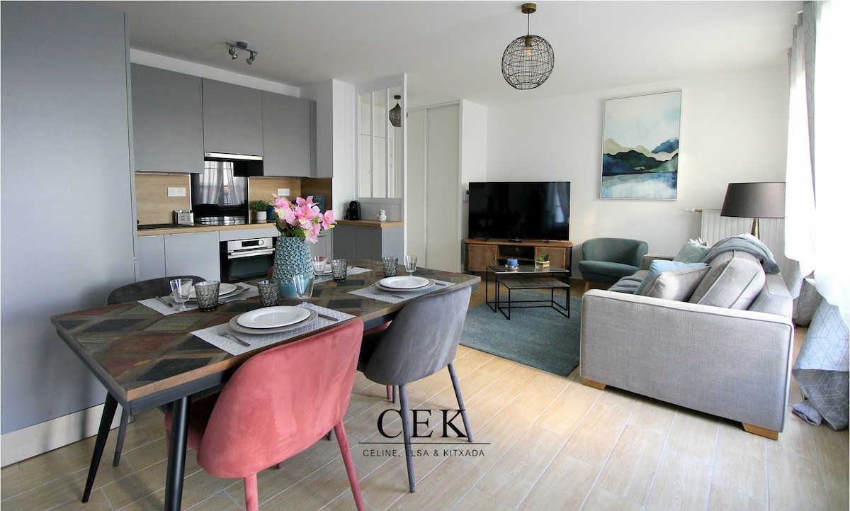 NOVA9 ~Superb apartment 4ppl next Disneyland Paris