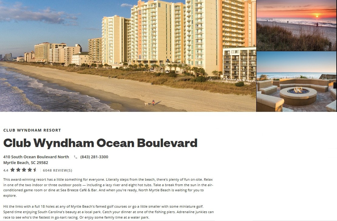 温德姆海滨度假村（ Wyndham Oceanfront Resort ） 2卧