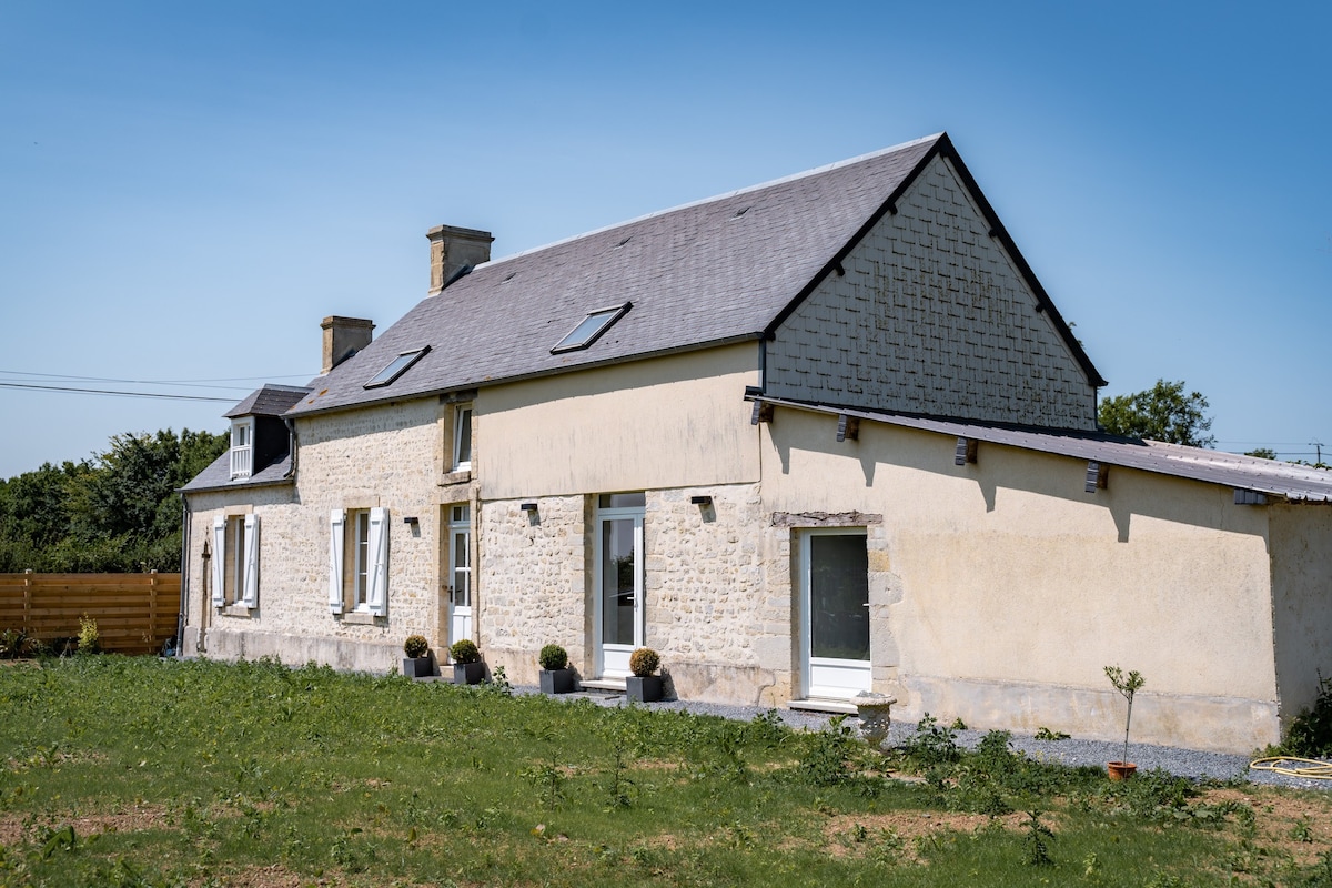 Authentique cottage au cœur des sites du D-Day