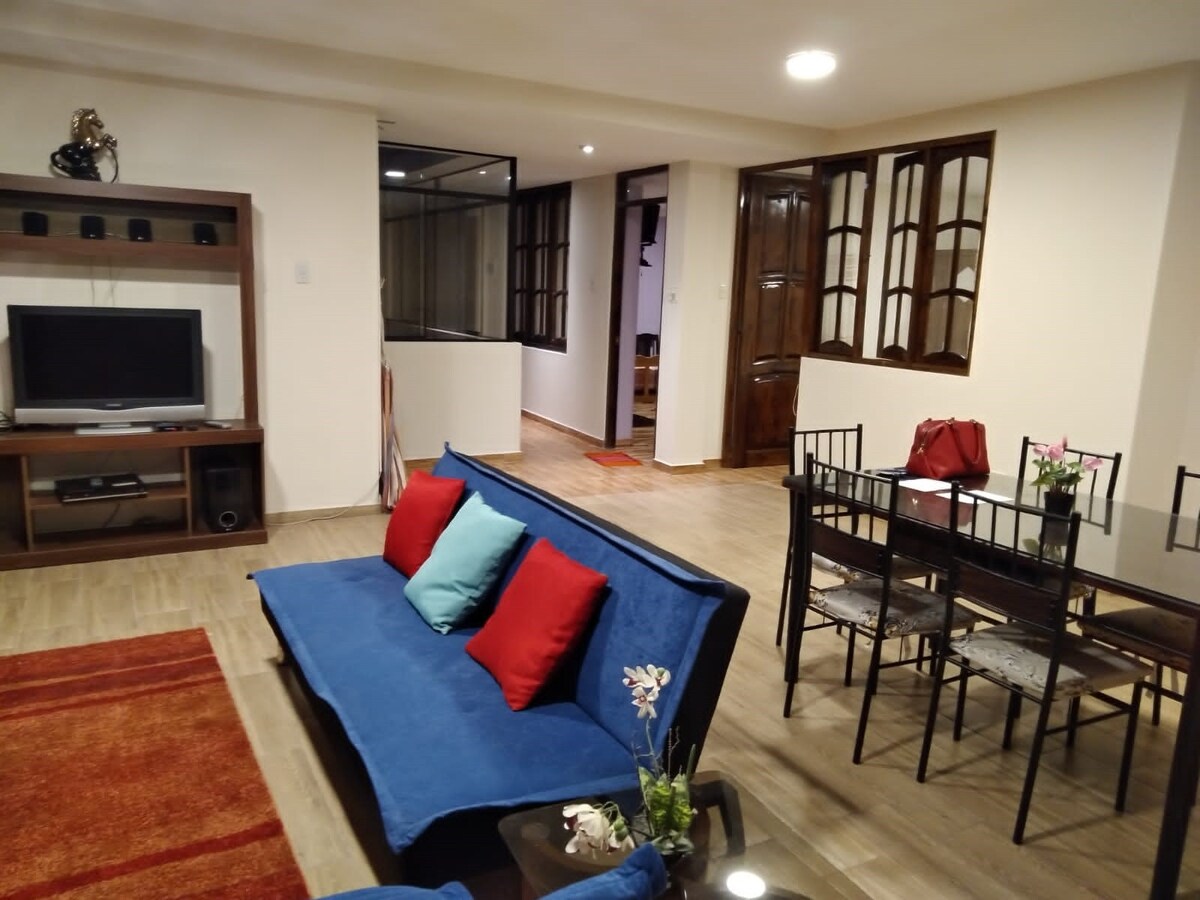 Grande y acogedor apartamento en Cajamarca