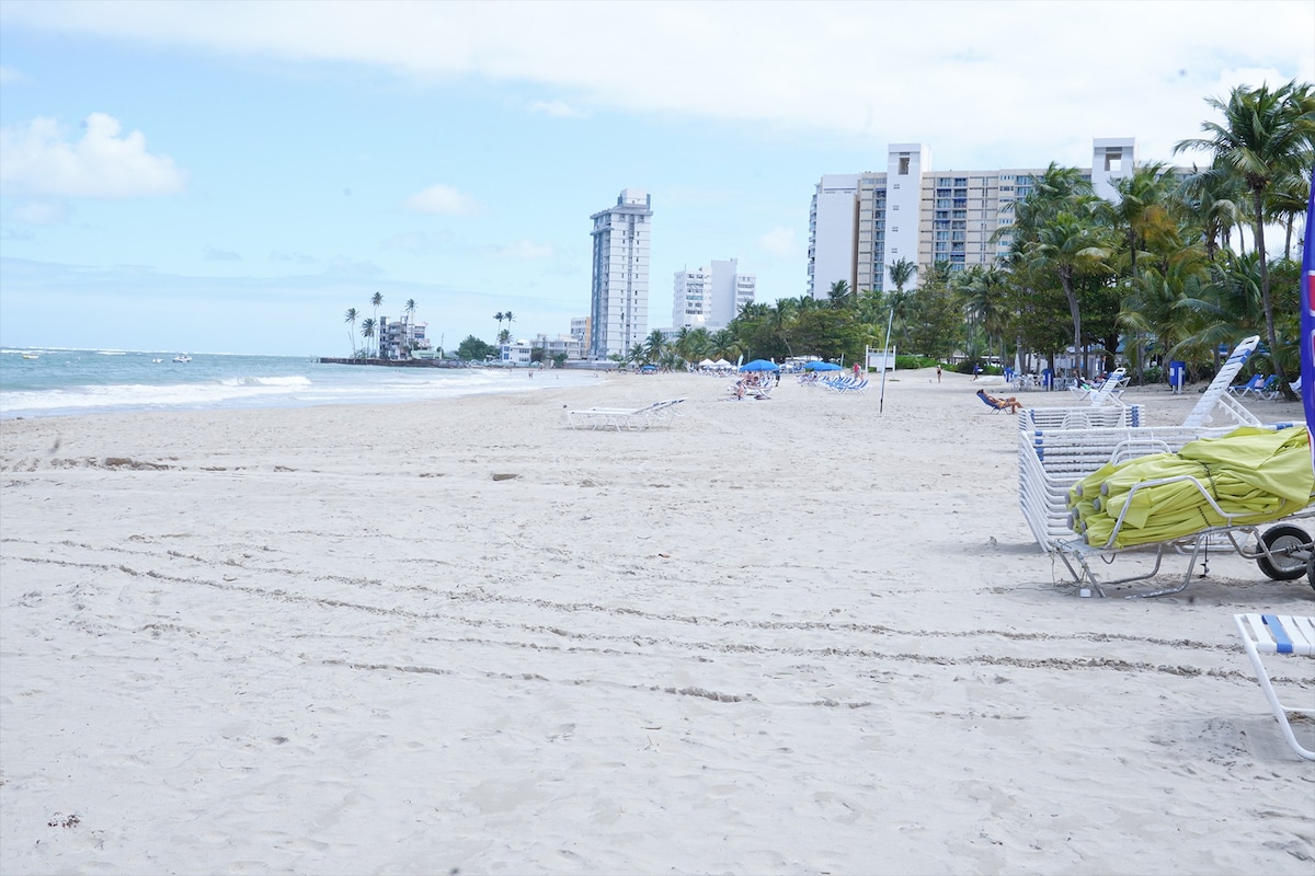 Isla Verde Beachside Penthouse With Solar Panels!