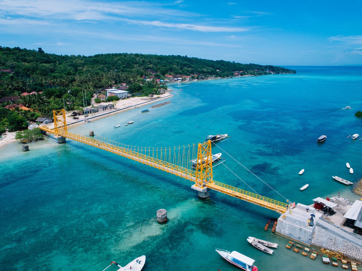 蓝梦岛（ Lembongan ） Kingfisher别墅（ Villa Kingfisher ） -单卧室海滨