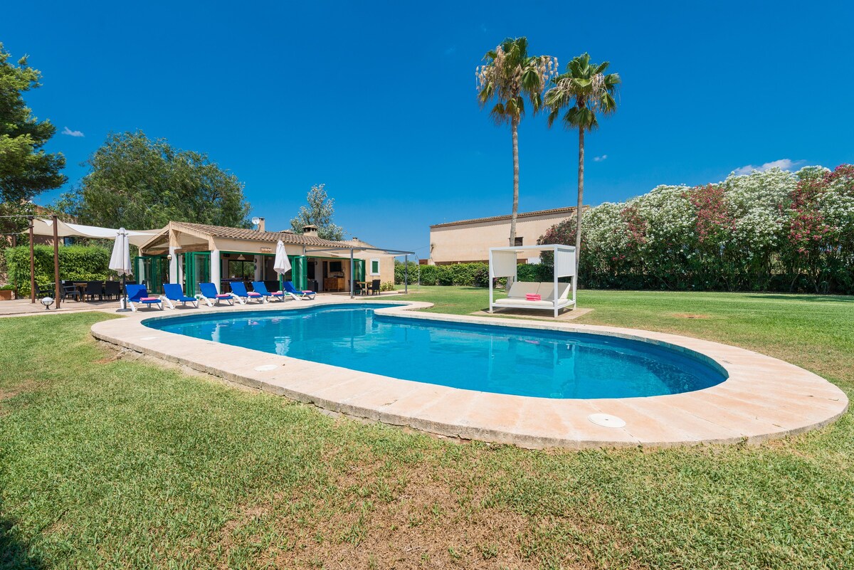 Villa Son Rito para 16 personas con piscina