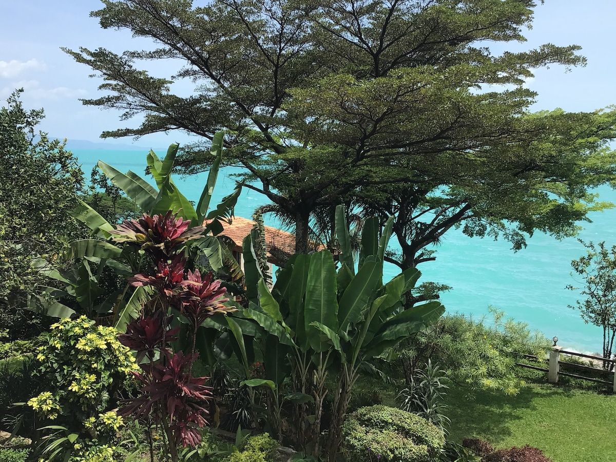 戈马湖畔空间，带美丽的花园