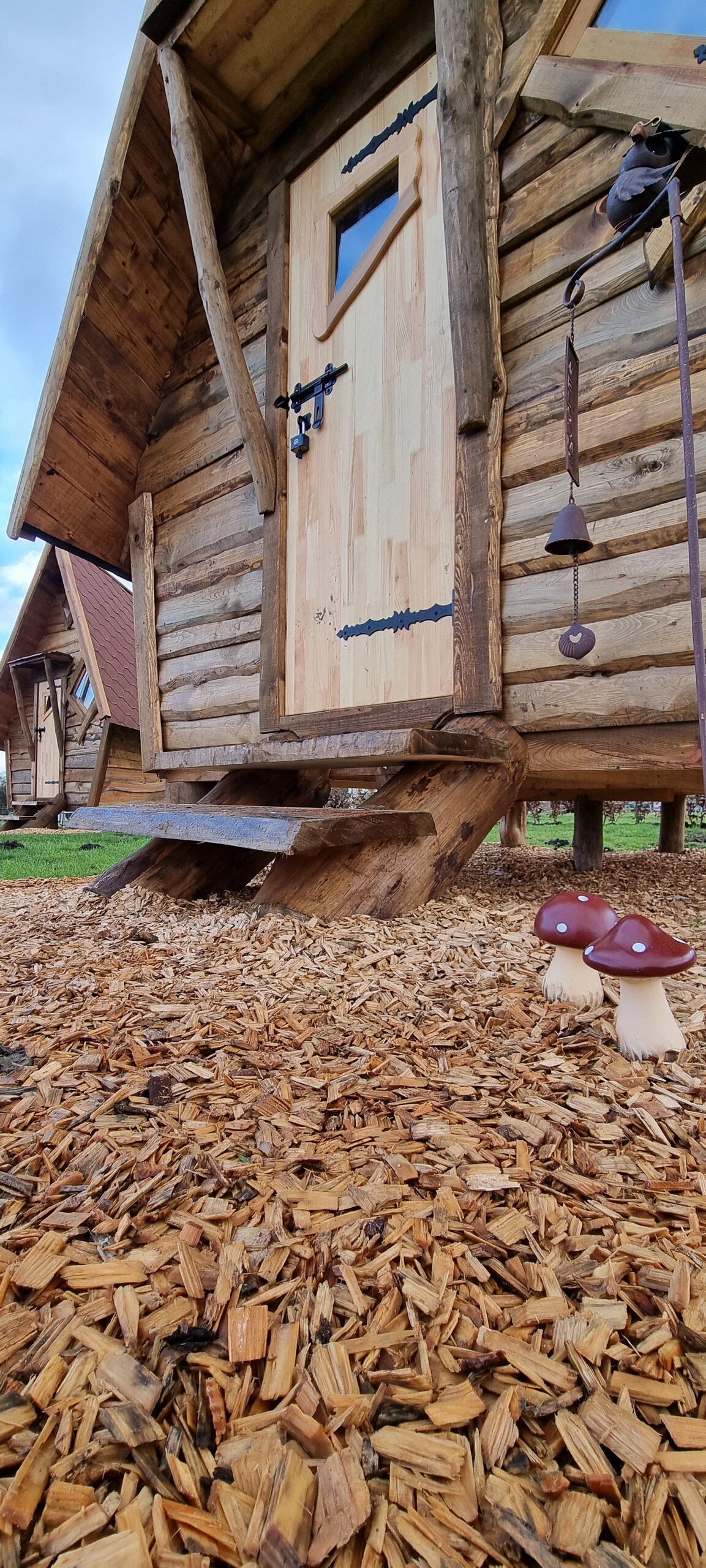 Quaint and Unique Witch Hut Camping Pods - Willow