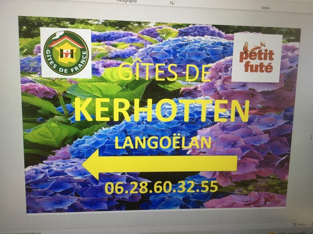 Hameau breton à Kerhotten Morbihan 16 personnes