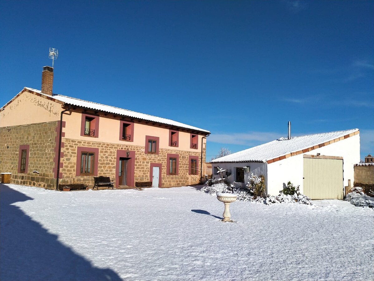 Habitación doble Mira, en Hotel Rural de Soria