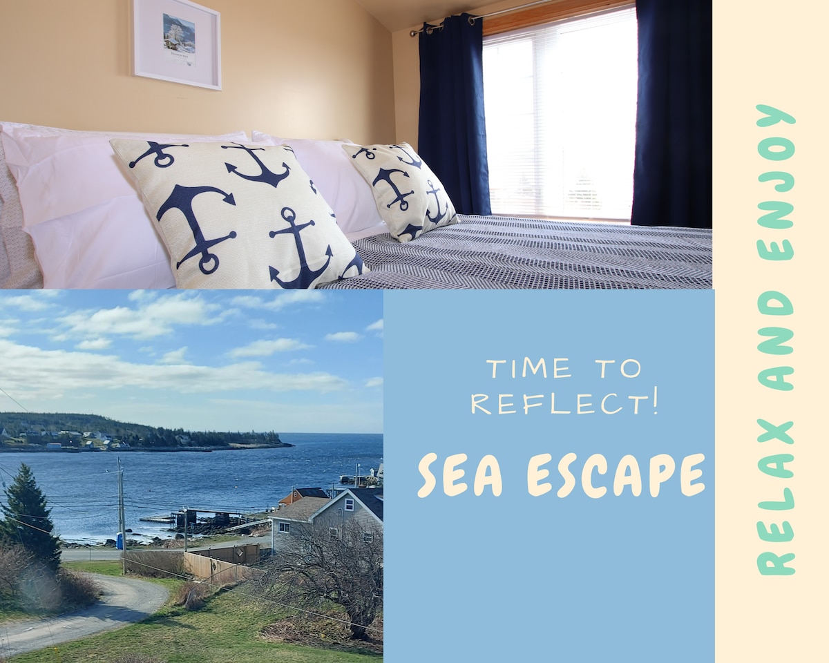 Sea Escape 2-3间卧室：可欣赏迷人的海景