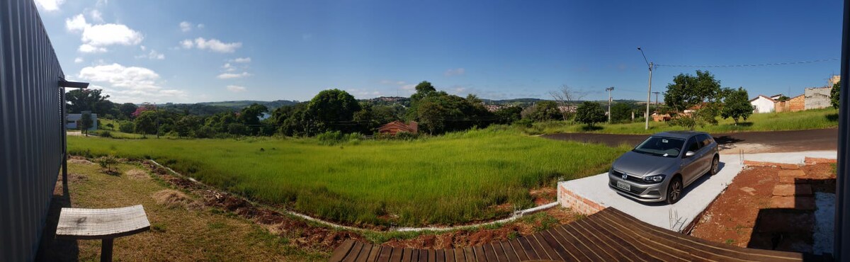 casa container com uma vista maravilhosa.