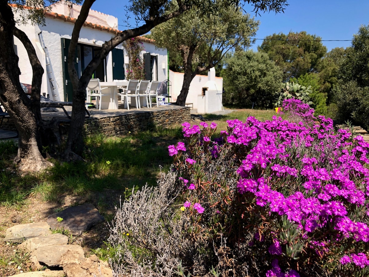 Maison de pêcheur superbe vue mer, grand jardin