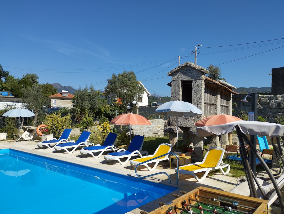 Alojamento de Crasto  Gerês; Casa + Piscina de Sal