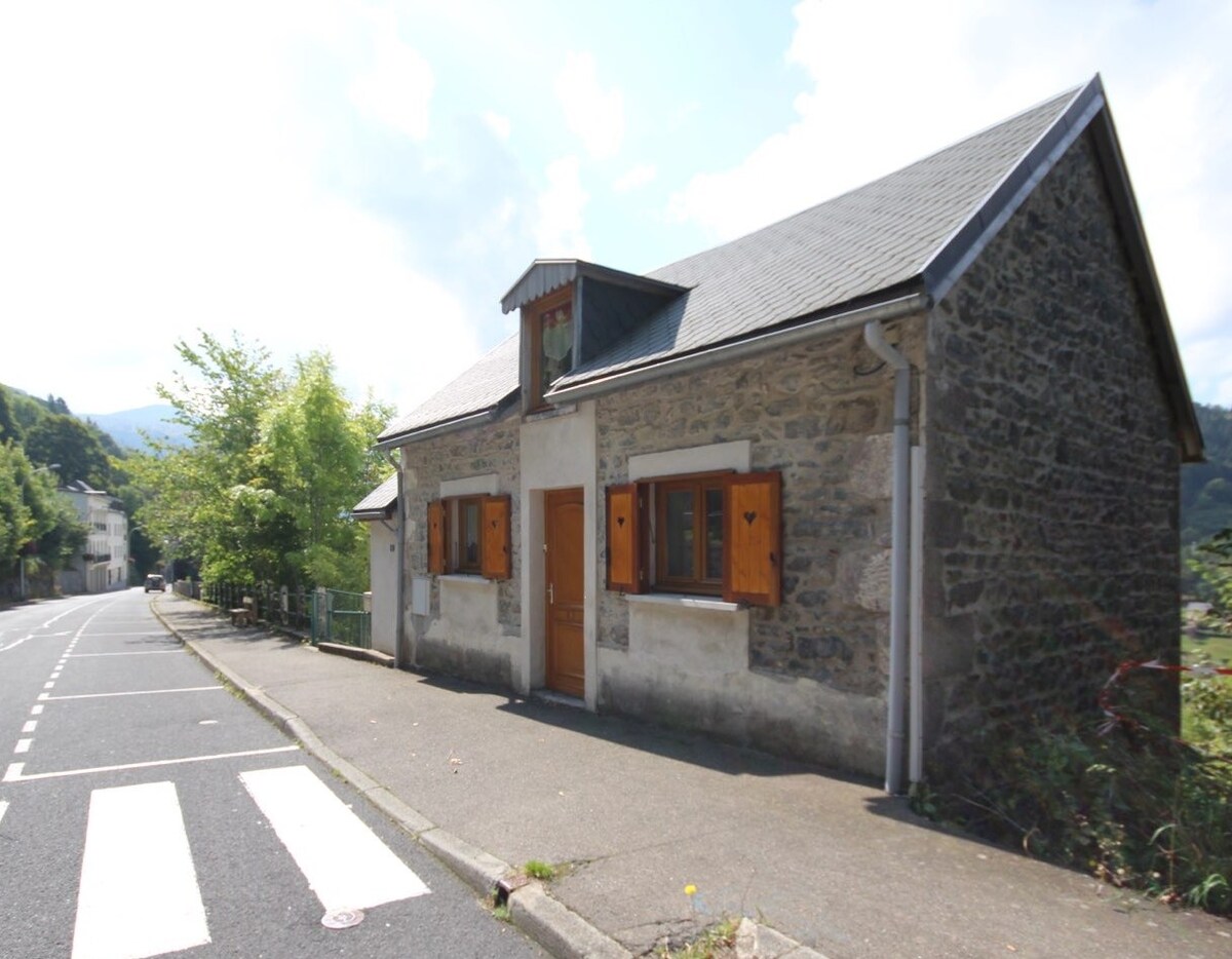 Maison chaleureuse avec vue sur le Sancy