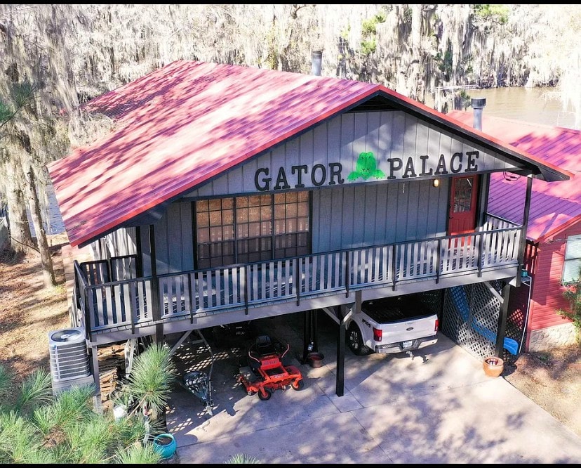 Caddo Lake Big Cypress Bayou鳄鱼宫