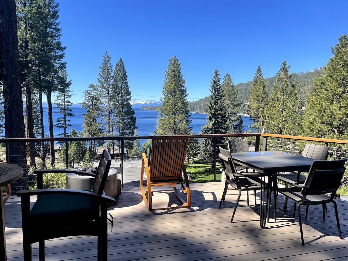 Luxe Lake View Mountain Lodge