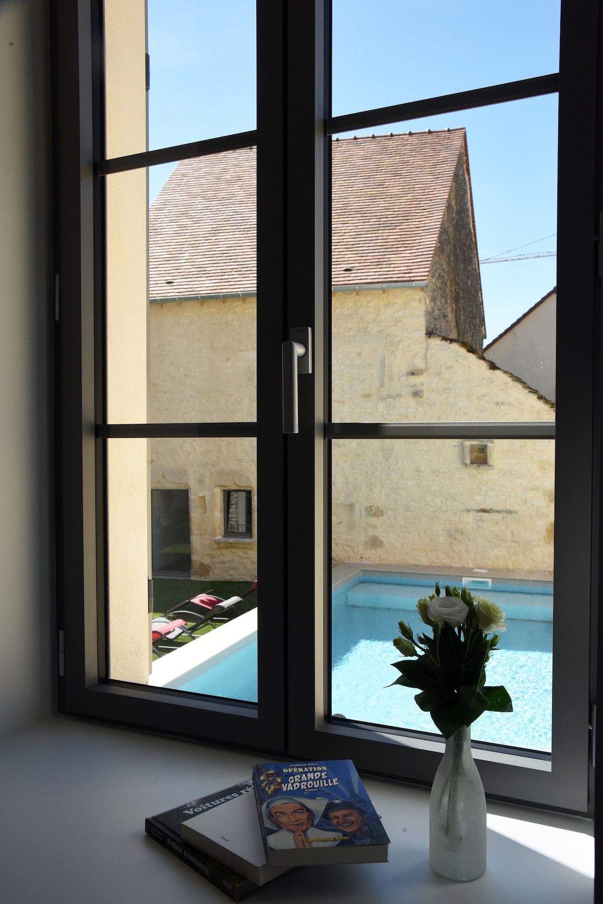 Chambres d'hôtes de charme - piscine - Puligny.