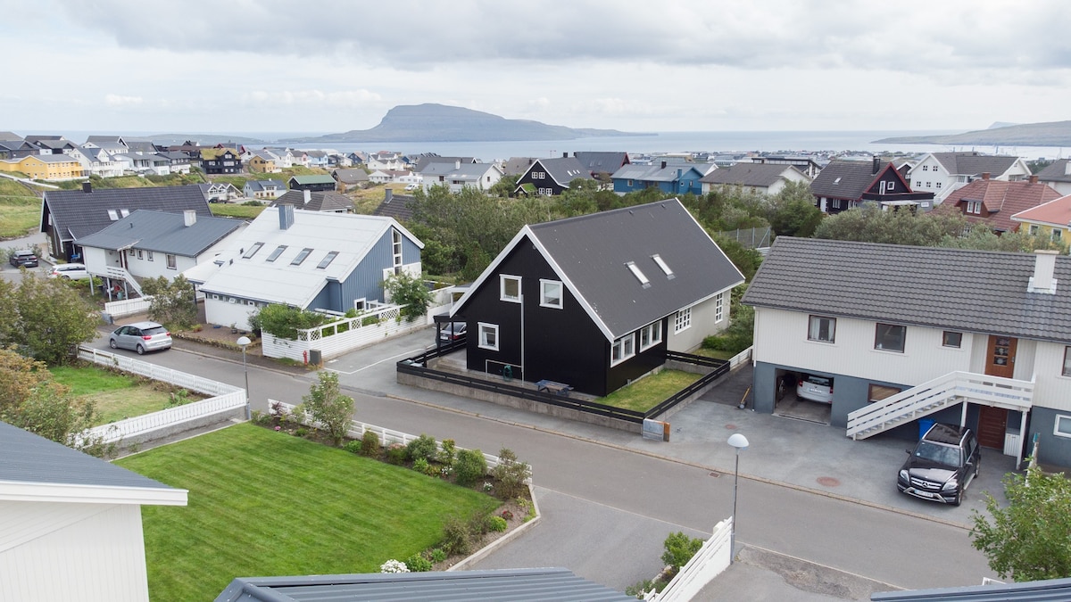 3卧室|联排别墅|免费停车| Tórshavn