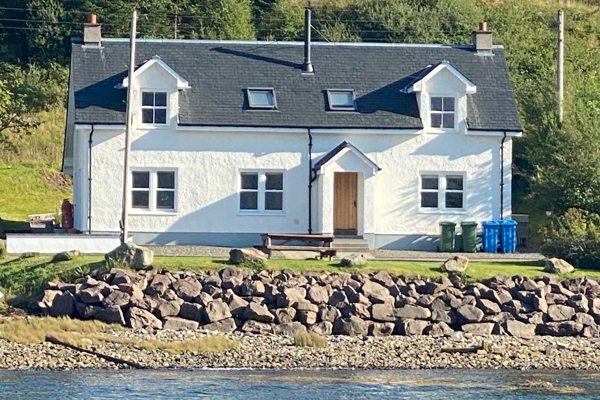 带海景的苏格兰高地家庭住宅