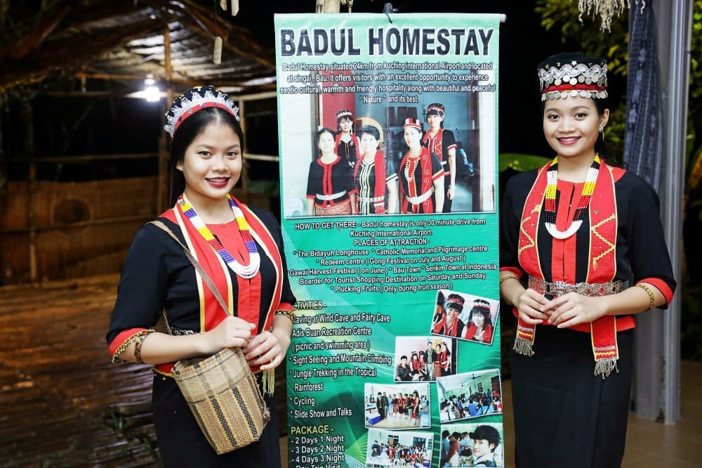 Badul Homestay ，体验Bidayuh文化沙捞越