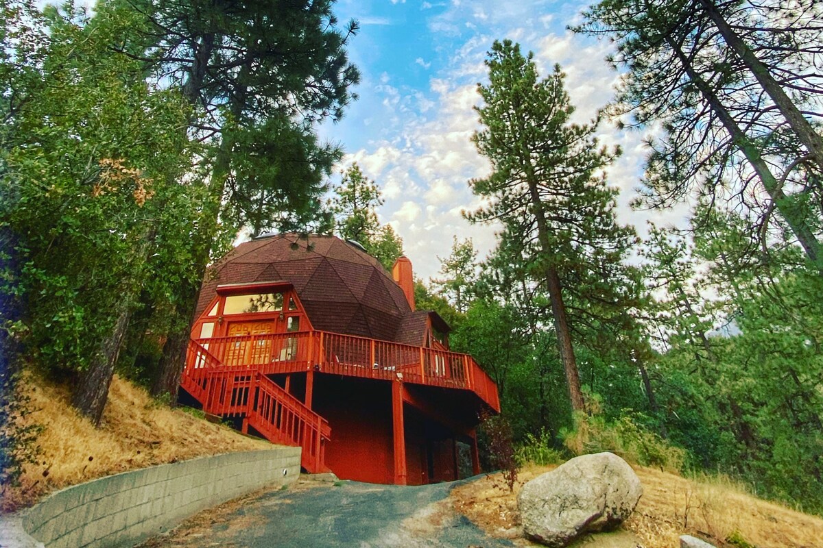 中世纪现代Geodesic Dome ！步行即可抵达市区