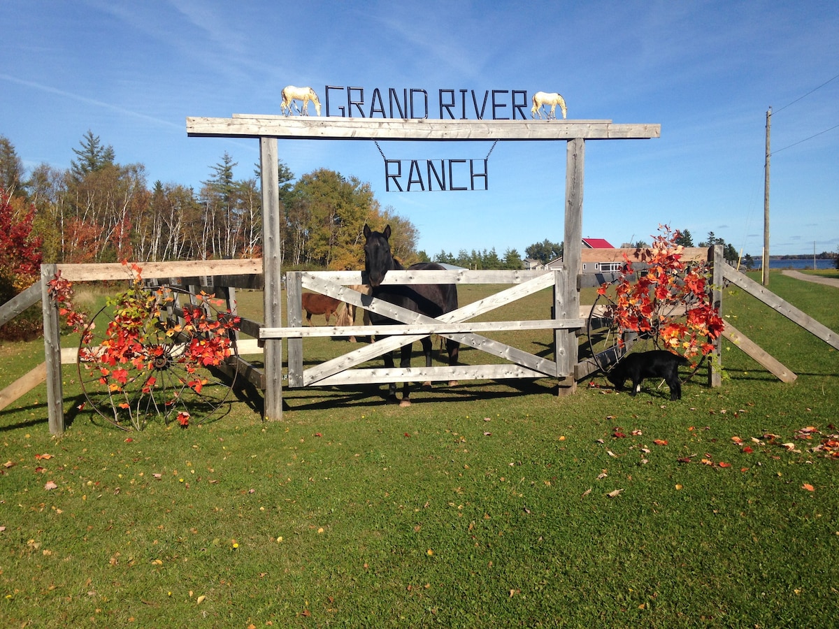 Grand River Ranch全新私人套房@马场
