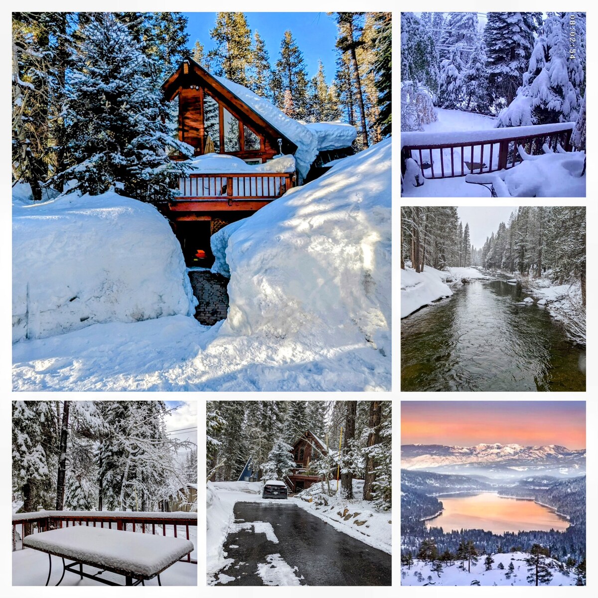 四季山间度假木屋，临近滑雪胜地