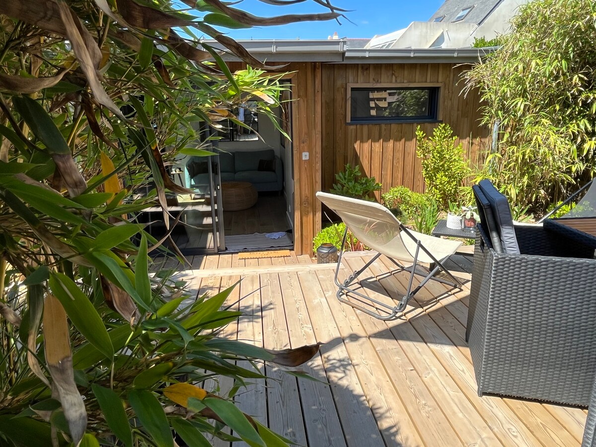 Lodge LE CABANON accès direct plage 🏖